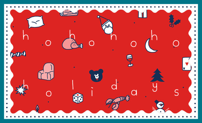 holidayシーズン到来！限定ハンカチ