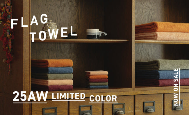 FLAG TOWEL 25AW LIMITED COLOR
