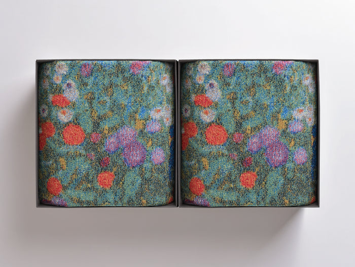 五彩織り クリムト「農家の庭」　BT×BT　GIFT SET