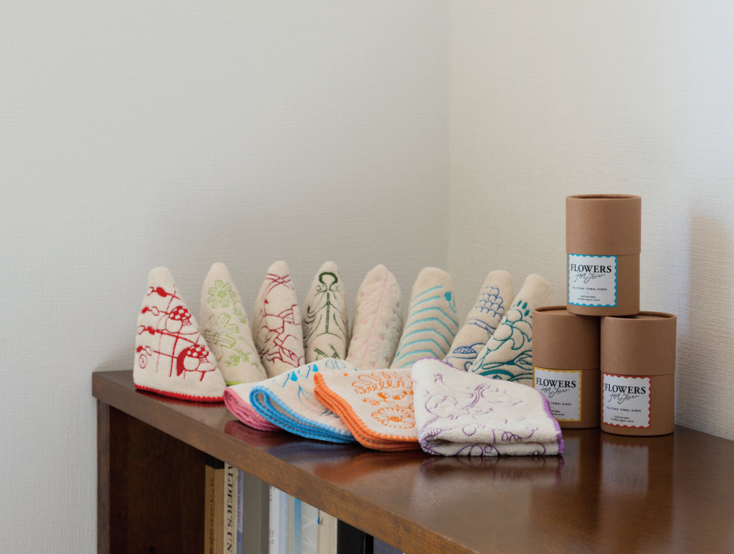 Flowers For You – FUJITAKA TOWEL GINZA