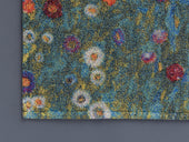 五彩織り クリムト「農家の庭」