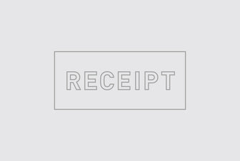 領収書（0円）